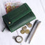 Cow Burry genuine leather wallet for women XXL size