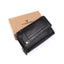 Cow Burry genuine leather wallet for women XXL size