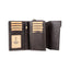 Cow Burry genuine leather wallet for women XXL size