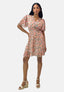 Elara Damen Midi Freizeitkleid