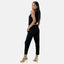 Elara Damen Jumpsuit mit Gürtel