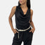 Elara Damen Jumpsuit mit Gürtel