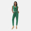 Elara women's jumpsuit with belt