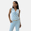 Elara Damen Jumpsuit mit Gürtel