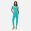 Elara Damen Jumpsuit mit Gürtel