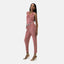 Elara Damen Jumpsuit mit Gürtel