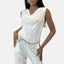 Elara Damen Jumpsuit mit Gürtel
