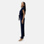 Elara women's jumpsuit V-cut