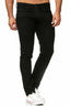 Elara Herren Jeans Slim Fit Hose Denim Stretch