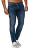Elara Herren Jeans Slim Fit Hose Denim Stretch