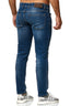 Elara Herren Jeans Slim Fit Hose Denim Stretch