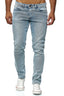 Elara Herren Jeans Slim Fit Hose Denim Stretch