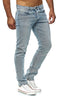 Elara Herren Jeans Slim Fit Hose Denim Stretch