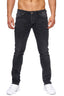 Elara Herren Jeans Slim Fit Hose Denim Stretch