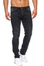 Elara Herren Jeans Slim Fit Hose Denim Stretch