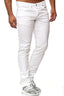 Elara Herren Jeans Slim Fit Hose Denim Stretch