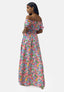 Elara Damen Maxikleid