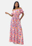 Elara Damen Maxikleid