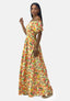 Elara Damen Maxikleid