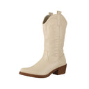 Damen Stiefel Cowboy-Stiefel