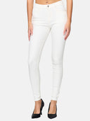 Faux leather trousers