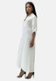 Elara Damen Musselin Kleid