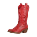 Damen Stiefel Cowboy-Stiefel
