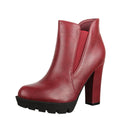Damen Stiefeletten Ankle Boots