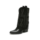 Damen Stiefel Cowboy-Stiefel