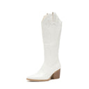 Damen Stiefel Cowboy Stiefel