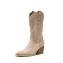 Damen Stiefel Cowboy Stiefel