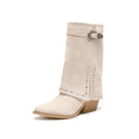 Damen Stiefel Westernstiefel