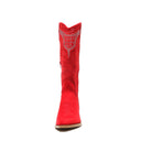 Damen Stiefel Cowboy Stiefel