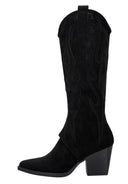 Damen Stiefel Cowboy Stiefel