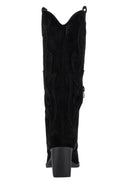 Damen Stiefel Cowboy Stiefel