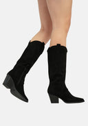 Damen Stiefel Cowboy Stiefel