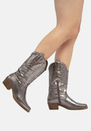 Damen Stiefel Cowboy-Stiefel