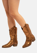 Damen Stiefel Cowboy-Stiefel