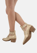 Damen Stiefeletten Stiefelette