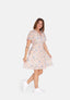 Elara Damen Sommerblumenkleid