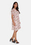 Elara Damen Sommerblumenkleid