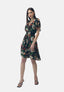 Elara Damen Sommerblumenkleid