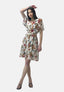 Elara Damen Sommerblumenkleid