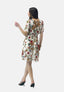 Elara Damen Sommerblumenkleid