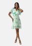 Elara Damen Sommerblumenkleid
