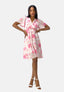 Elara Damen Sommerblumenkleid