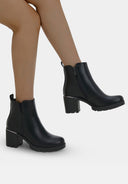 Damen Stiefeletten Stiefeletten