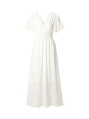 Maxikleid Sommer-Maxikleid mit V-Ausschnitt