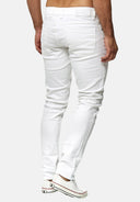 Elara Herren Jeans Slim Fit Hose Denim Stretch