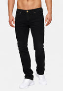 Elara Herren Jeans Slim Fit Hose Denim Stretch